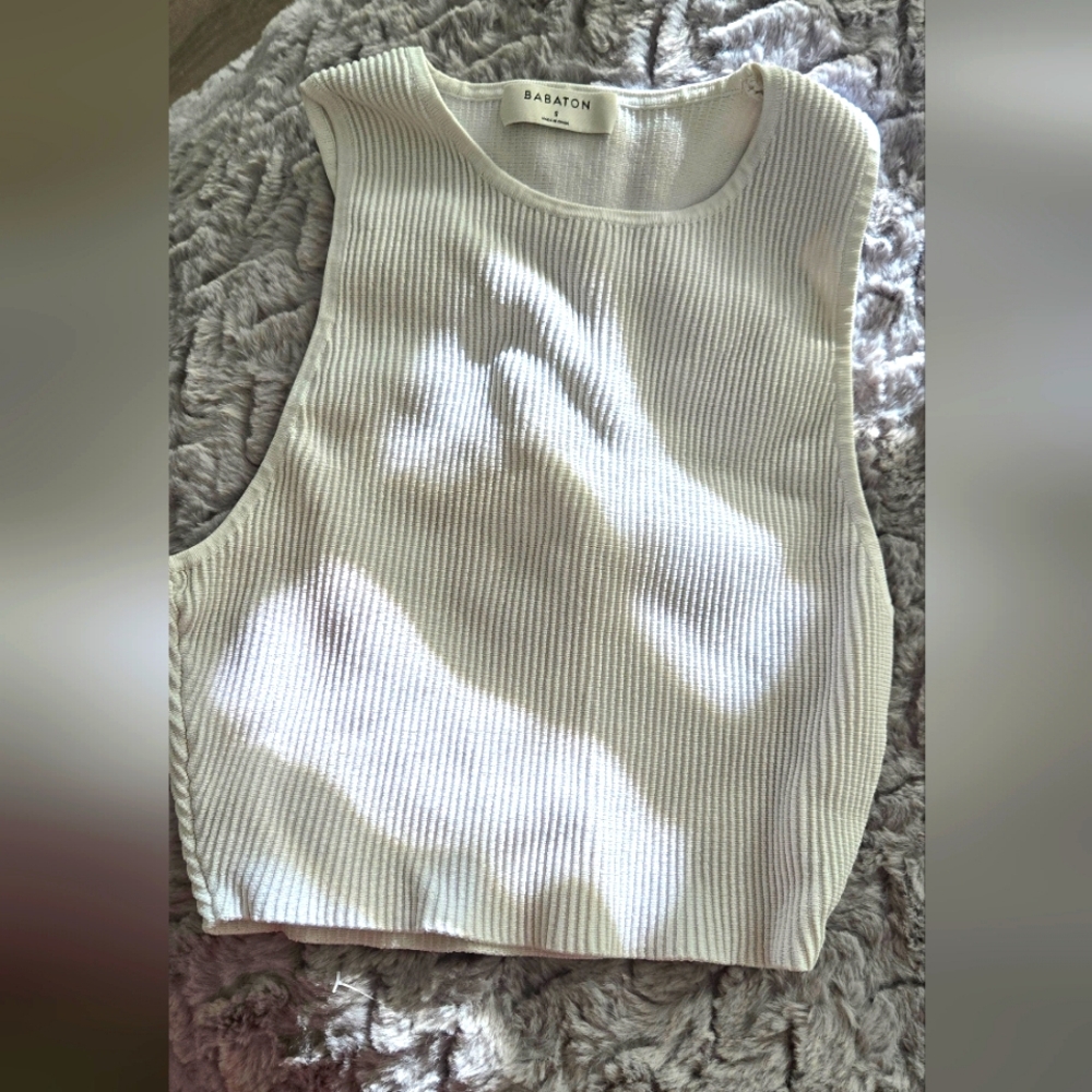 Babaton sculpt knit racerback tank